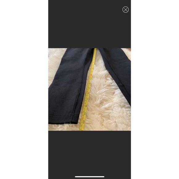 LULULEMON BLACK WUNDER UNDER CAPRI / CROP - Picture 6 of 8